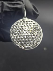 Pendentif en argent sterling 925 de qualité supérieure, serti de moissanite, pour homme, bijoux hip-hop, pendentif personnalisé en argent 925 - Product Image 4