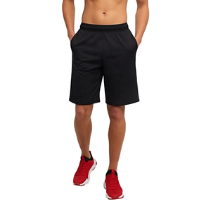 Shorts de sport pour homme, décontractés, été, maille respirante, séchage rapide, 100% polyester, pour la course à pied, l'entraînement - Product Image 1