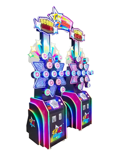 เครื่องเกมอาร์เคด HGR Amusement Tap 2 Win 2PL สำหรับ 2 ผู้เล่น เกมฝึกปฏิกิริยาตอบสนอง 300W 110V 220V ปุ่มไฟกระพริบแบบอินเทอร์แอคทีฟ พร้อมระบบคะแนนและตั๋ว - Product Image 3