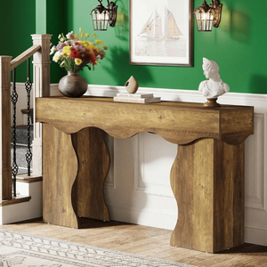 Consolle Lunga a Specchio con Finitura in Marmo, Arredamento per Soggiorno e Ingresso, Non Adatto per Resi Non Defettuali - Product Image 5
