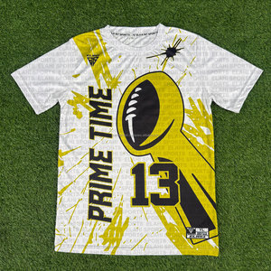 Uniformes de flag football personnalisés MOQ à bas prix, respirants et anti-transpiration, 7v7, sublimation. - Product Image 2