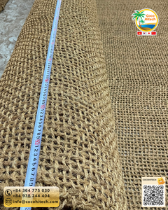 PRODUIT PHARE 2026 PARASOL EN FIBRE DE COCO AVEC CADRE EN BOIS FSC ET TOILE EN FIBRE DE COCO OFFERANT UNE OMBRAGE EXCEPTIONNELLE - Product Image 6