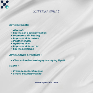 Spray Fijador Calmante, Piel Radiante, Hidrata, Mejora la Barrera Cutánea, Ilumina la Tez, Proporciona un Aspecto Fresco, Revestimiento de Pintura, Malasia - Product Image 2