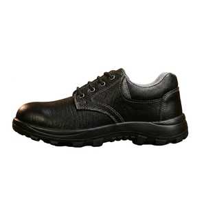 Zapatos de Seguridad para Hombre, Negros, con Puntera de Acero/Compuesto, Antideslizantes, Impermeables, Anti-Impactos, de Corte Bajo, con Parte Superior de Cuero PU, para Todas las Temporadas - Product Image 4