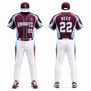 Tenues de baseball OEM personnalisées en gros pour entraîneurs, vêtements de match, tenues de terrain, de frappe, de lancer, pour les postes d'intérieur et d'extérieur, style dugout pour le baseball - Product Image 5