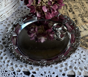 Handmade Aluminum Serving <b>Tray</b> With Antique Craft Suitable For Spiritual Events Family <b>Dinners</b> And Cultural Gatherings - Product Image 6