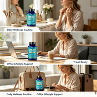 SYC BIO GHK-CU Peptide de Cuivre 300 mcg Formule Premium Gélules Molles 120 Gélules Marque Privée OEM ODM Prix Usine Vente en Gros
