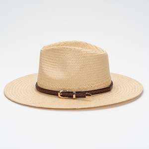 Sombrero de Sol Casual para Adultos, para Playa, Deportes al Aire Libre, Viajes, Sombrero Panamá de Cuero Personalizado, Unisex, de Secado Rápido, Transpirable y Ajustable - Product Image 2