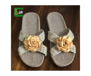 Pantuflas de Seagrass 2026 Ligeras para Caminar Cómodamente en Interiores, Pantuflas de Paja Artesanales de Verano, Verano en Vietnam - Product Image 3