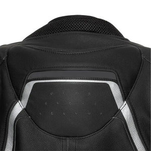 Chaqueta de motociclista clásica para hombre, de cuero genuino de vaca, transpirable, talla grande, impermeable, a prueba de viento, anti-UV, de secado rápido. - Product Image 3