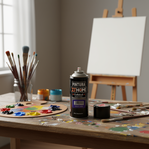 Peinture acrylique Negro Satinado 400ML - Product Image 2