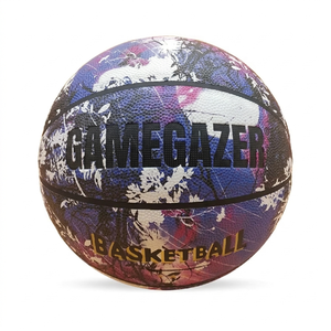 Balón de Baloncesto GAMEGAZER BSL-1011 Talla 7, Peso 580-650G y Circunferencia 750-780MM, con Laminado de PU Personalizado de Fábrica Profesional - Product Image 1