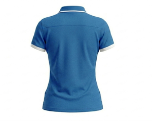 Camiseta de Golf Elegante para Mujer, Diseño Personalizado, Tejido de Malla de Poliéster de 180g, Transpirable, de Secado Rápido, con Sublimación de Gradiente Frontal - Product Image 2
