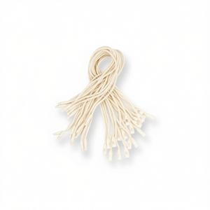 Cordoncino Ilan per etichette 19 cm 20 pz cotone naturale - Product Image 1