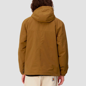 Custom Men's Lightweight Waterproof <b>Rain</b> <b>Jackets</b> Quarter Zipper <b>Jacket</b> Soft Shell Windbreaker with Zipper Closure Breathable - Product Image 3