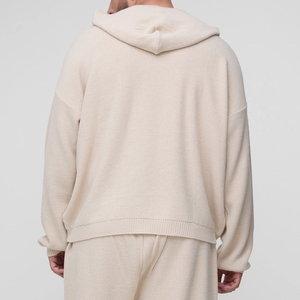 Conjunto de Sudadera con Capucha y Pantalones Cortos de Dos Piezas para Hombre, Ropa Casual de Verano, Venta al por Mayor, Sudaderas con Capucha y Pantalones Cortos Personalizados - Product Image 4