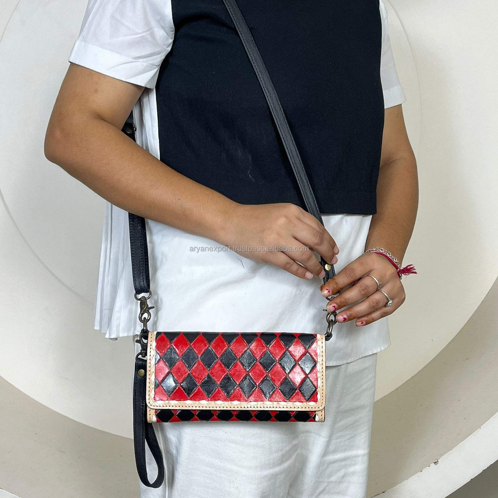 Black & Red Checkered