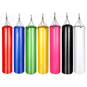Sac de frappe de boxe suspendu pour entraînement fitness, pour adultes, pour exercices de gym, vide et à remplir - Product Image 2