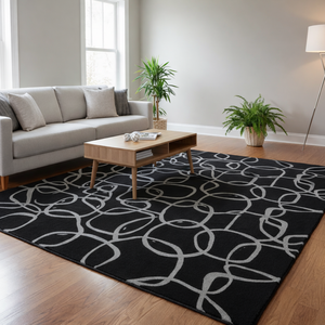 Juego de Alfombras Geométricas Antideslizantes y Acolchadas, Hechas a Mano con Lana/Seda Ecológica, para Oración y Picnic - Product Image 2