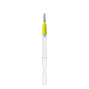 UNIQ-15 (Cuchilla Recta) Empujadores de Cutículas STALEKS, Empujadores Reemplazables para Eliminar Esmalte de Uñas Acrílico y Gel, Empujadores de Doble Punta - Product Image 5