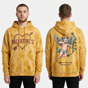 Sweat-shirt à capuche épais pour homme, doublure Sherpa, thermique, en polaire, chaud, pour l'hiver, vente en gros, fabricant, vêtements robustes pour temps froid - Product Image 1