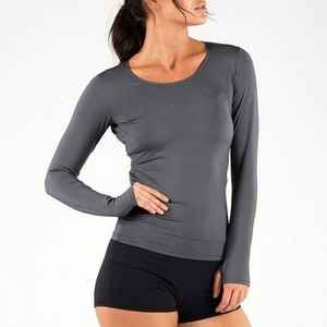 Chemise de compression à manches longues pour femmes, chemise de compression à manches courtes pour femmes, chemise de compression ajustée pour femmes - Product Image 3