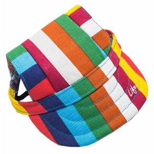 Cappello per Cani Colorato e Floreale con Protezione UV, Regolabile, Abbigliamento alla Moda per Animali Domestici - Product Image 2
