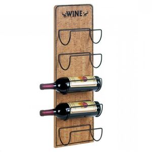 Moderno Estante para Vino Hexagonal de Madera - Exhibidor de Vino de 6 Botellas con Diseño de Panal - Soporte Geométrico de Madera para Vino para Decoración del Hogar - Product Image 2