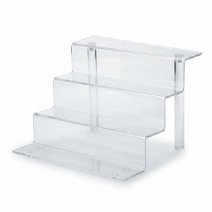 Exhibidor Acrílico de Niveles, Exhibidor de Mostrador Transparente, Organizador de Productos de Múltiples Niveles, Exhibidor Acrílico Personalizado - Product Image 1