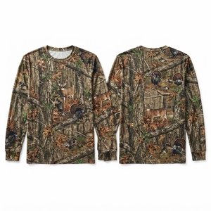 Stalwart Impex Men's Full Sleeve Camouflage Hunting Shirt Breathable <b>Canvas</b> Waterproof Windproof Anti-Bacterial Wear - Product Image 3