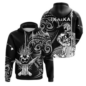 Sweat à capuche polynésien personnalisé avec design sublimé sur toute la surface, motif personnalisé, sweat à capuche sportif hawaïen, sweat à capuche insulaire du Pacifique - Product Image 1