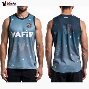 Maillot de football américain 7v7 sublimé, respirant, antibactérien, anti-UV, séchage rapide, en Spandex/Polyester - Product Image 5