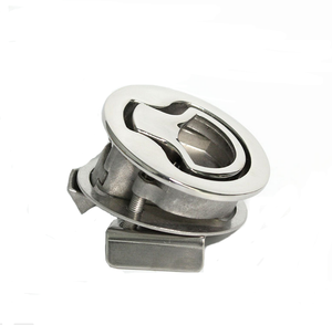 Maniglia a compressione a incasso per <span class=keywords><strong>portello</strong></span> di coperta di yacht marino in acciaio inox 316, con chiusura a torsione, per fusione di precisione, accessorio hardware - Product Image 2