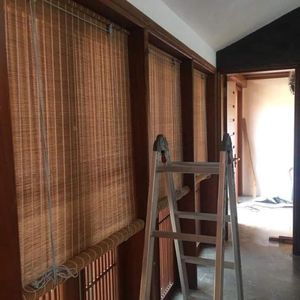 Rideau enrouleur en bambou écologique, pare-soleil pour balcon et terrasse, VENTE CHAUDE - Product Image 2