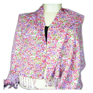 Elegant Viscose Jacquard Pashmina Plain Stole for Women Soft Lightweight Designer Shawl <b>Wrap</b> for All Seasons Perfect Blend - Product Image 4