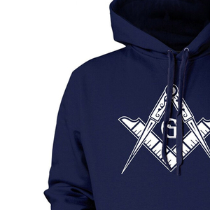 Vente Flash : Sweat à Capuche Franc-Maçon pour Homme en Coton, Pull-over Ajustable, Style Décontracté Streetwear, Tendance - Product Image 3