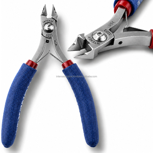 Professional Medium Taper Head Relief Razor <b>Flush</b> <b>Cutter</b> Tungsten Carbide Hard Wire Cutting Pliers for Jewelry Making - Product Image 1