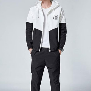 Trajes cortavientos cómodos con cremallera para hombre, en grandes cantidades, ligeros e impermeables, hechos en Pakistán. - Product Image 3