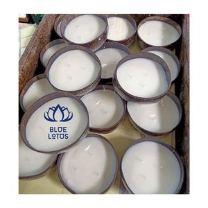 EN ALTA DEMANDA 2026 Vela de Cáscara de Coco con Cera de Soja Pura para Decoración del Hogar y Relajación, Fragancia Duradera, Artesanía Premium - Product Image 1