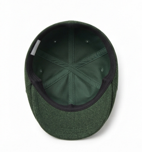 Spring Autumn Fashion Vintage Green Cotton Character Ivy Hat <b>Flat</b> <b>Cap</b> Unisex High Quality Casual Outdoor Travel <b>Cap</b> Custom Logo - Product Image 4