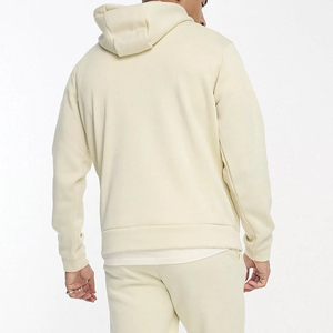 Conjunto de Sudadera con Capucha 100% Algodón para Hombre al por Mayor con Bolsillos Laterales y Pantalones Jogger de Cintura Elástica para Uso Casual de Otoño - Product Image 6