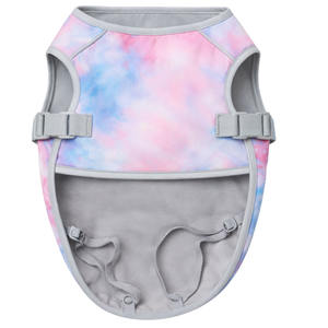 Chaleco Ligero y Transpirable para Perros Pequeños, Medianos y Grandes, Estilo Moderno, MOQ Bajo, Estampado Tie Dye, para Cachorros - Product Image 5