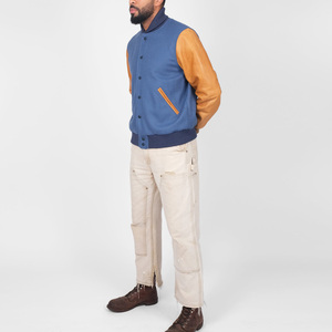 Classic Varsity Jacket For <b>Man</b> Casual College Baseball Design With Soft Lining And Durable Fabric - Product Image 2