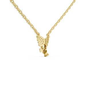 Colgante de mariposa de oro amarillo con diamantes, diseño de joyería de lujo, el más vendido, ideal para regalos de cumpleaños y bodas, disponible para la venta. - Product Image 3
