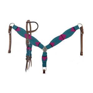 Collar de Pecho para Caballo Estilo Rodeo con Acabado Liso, Acolchado y Forrado de Gamuza, con Logotipo Personalizado Impreso - Product Image 6