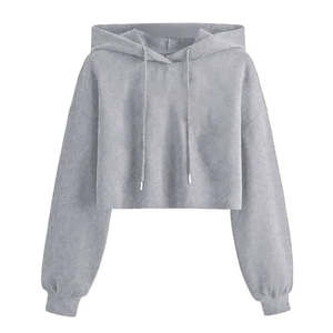 Ensemble de survêtement d'hiver pour femme de qualité supérieure, avec logo personnalisé, sweat à capuche uni avec cordon de serrage et pantalon de survêtement, style streetwear décontracté, 100% coton - Product Image 2