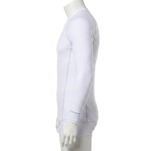 Camiseta Deportiva Transpirable de Secado Rápido para Hombre, Spandex/Poliéster UPF50+, Manga Larga, Sublimación, Impresión Personalizada en la Parte Delantera - Product Image 3