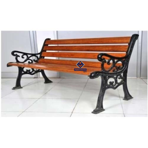 Banc de jardin extérieur 2026, structure en fonte, assise en bois, style luxueux, mobilier de parc pour la décoration de jardin - Product Image 1