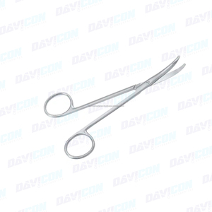 กรรไกรผ่าตัดเสริมจมูก fomon มาตรฐานระดับมืออาชีพขนาด13.5ซม. ตรง/ตรงวัสดุสแตนเลสและพลาสติก - Product Image 4