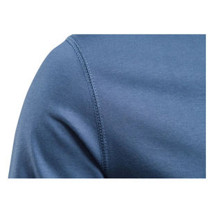 T-shirt à manches longues 100% coton, design personnalisé, t-shirts en coton pour hommes en vente en gros, t-shirts pour hommes - Product Image 3